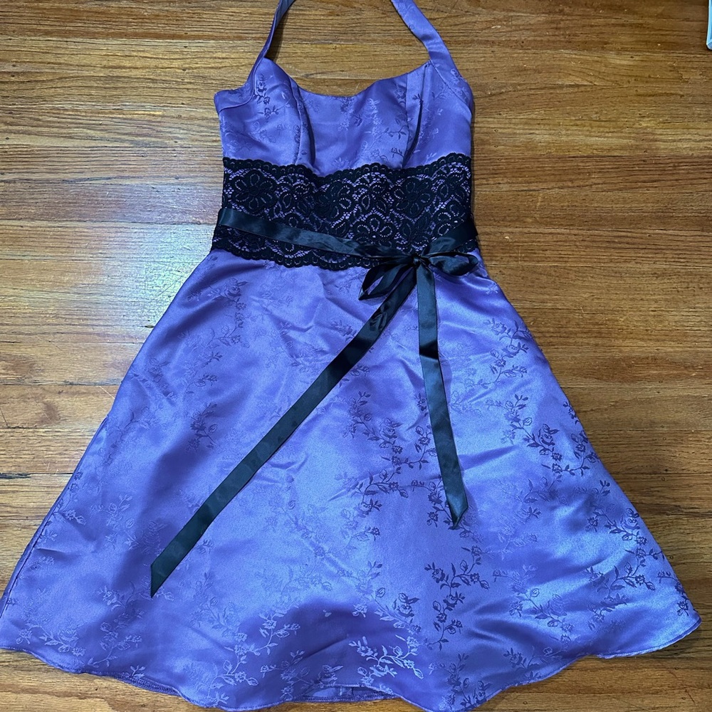 Gorgeous detailed Purple Dress!